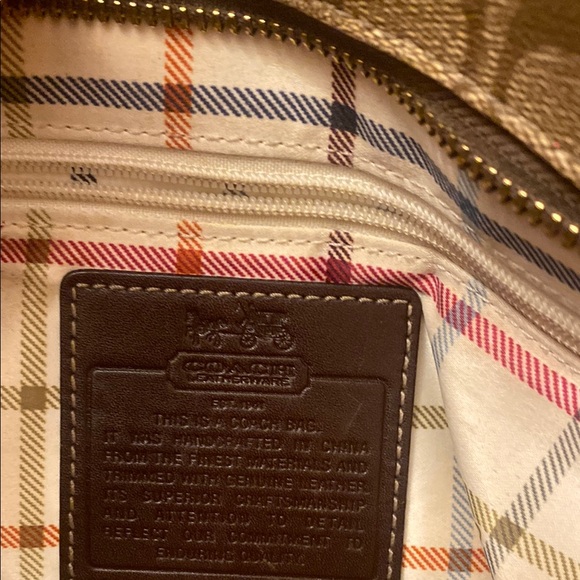 Coach Signature Tote Bag - Picture 5 of 8